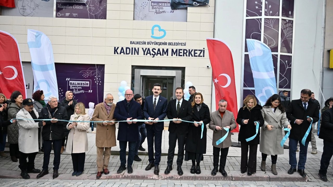 Manyas Kadın Yaşam Merkezi hizmete açıldı