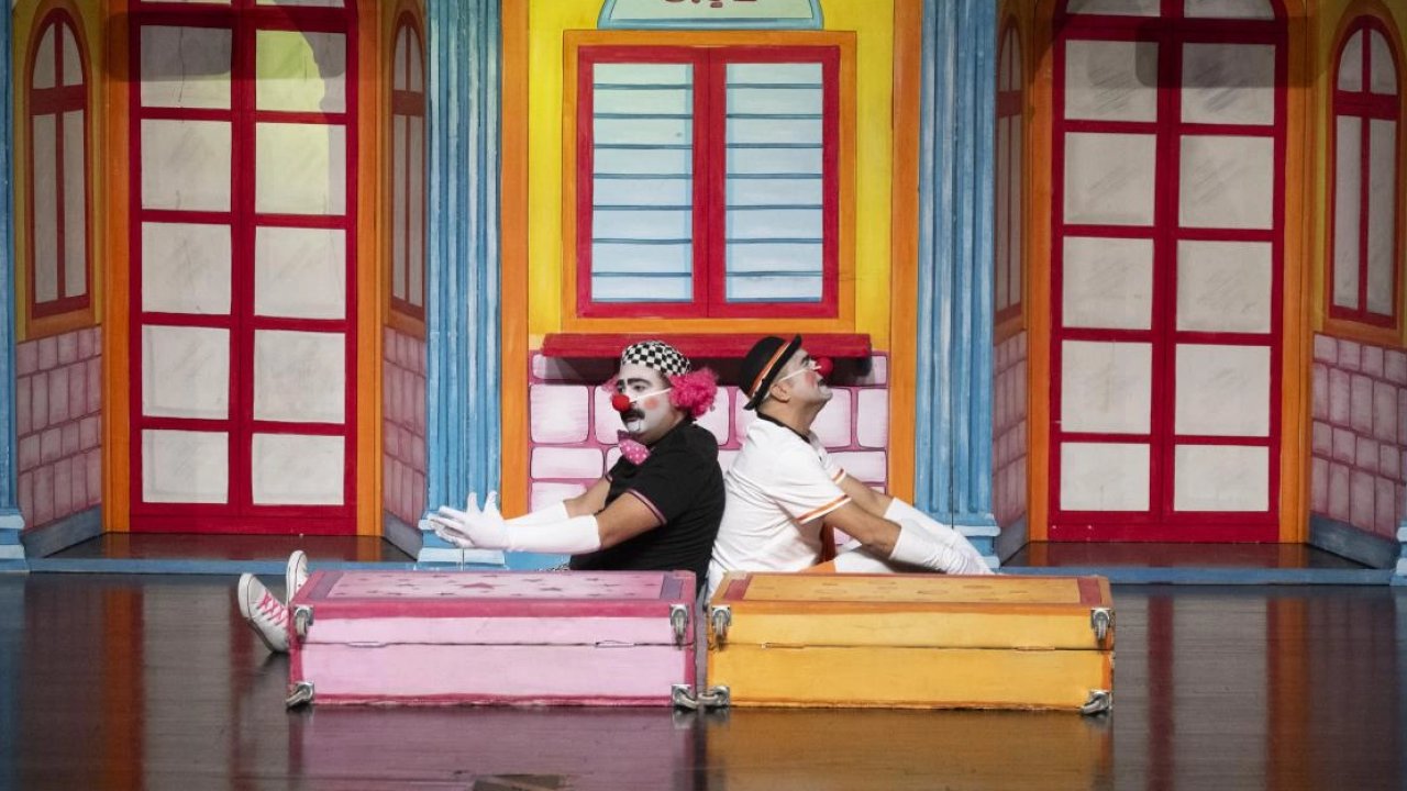 Mersin Şehir Tiyatrosu bu yarıyıl tatilinde de çocukları unutmadı