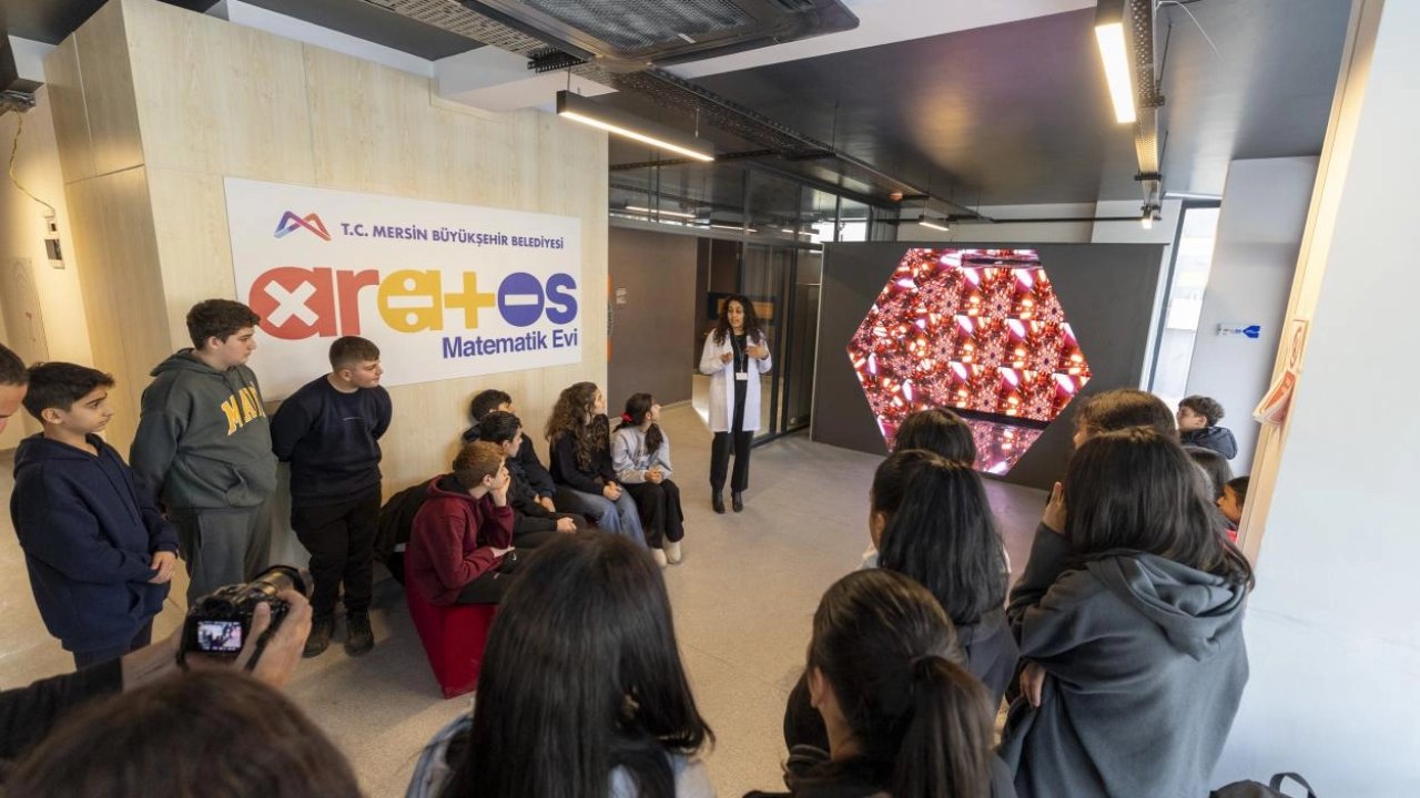 Mersin’de 'Aratos Matematik Evi' binlerce öğrenciyi ağırladı
