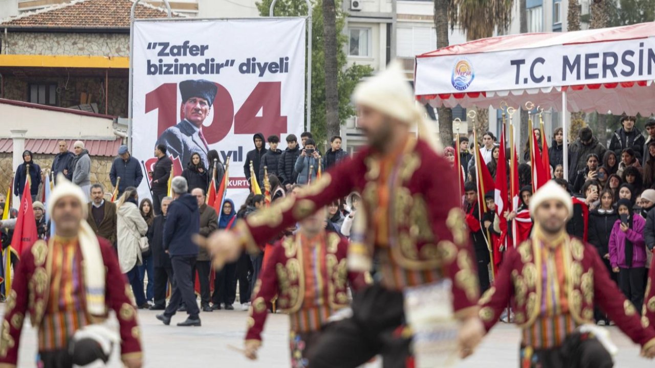 Mersin'de kurtuluş coşkusu
