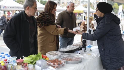 Mersin’de üretici kadın stantları gelir kapısı oluyor