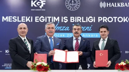 Mesleki eğitimde girişimcilik desteği... 3,7 milyar TL’lik protokol imzalandı