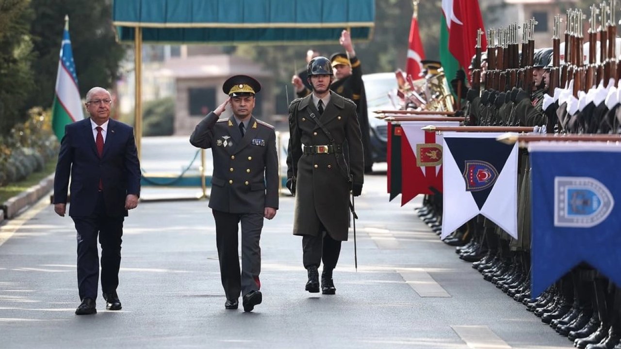 Milli Savunma Bakanı Güler, Özbekistanlı mevkidaşını ağırlıyor