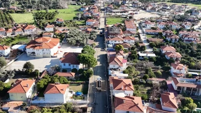 Muğla Gökova yolu yenileniyor