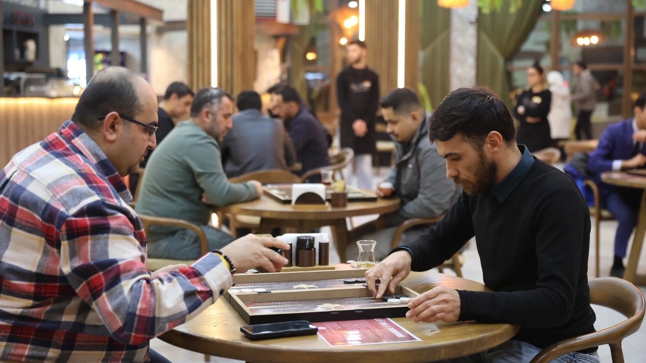 Nevşehir Tavla Turnuvası'nda heyecan sona erdi