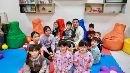 Nevşehir'de “Pijamalarla Masal Dünyasına Yolculuk” Anne-Çocuk Atölyesi