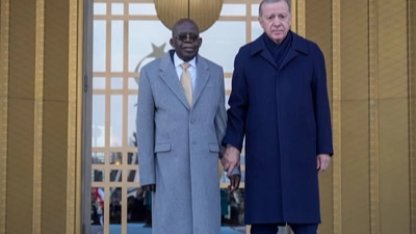 Nijerya Cumhurbaşkanı Külliye'de