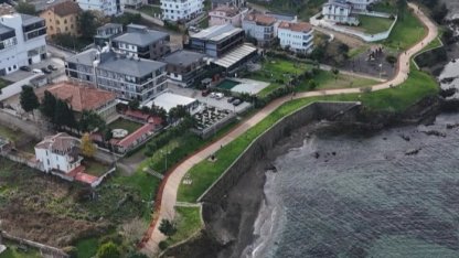 Ordu Büyükşehir’den Ünye’ye yeni bisiklet yolu