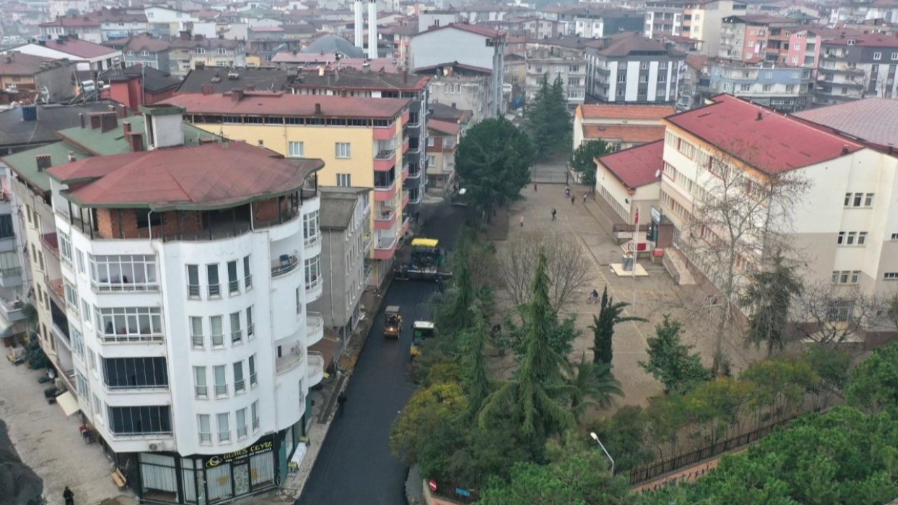 Ordu Ünye’de eğitime giden yollar asfaltla buluştu