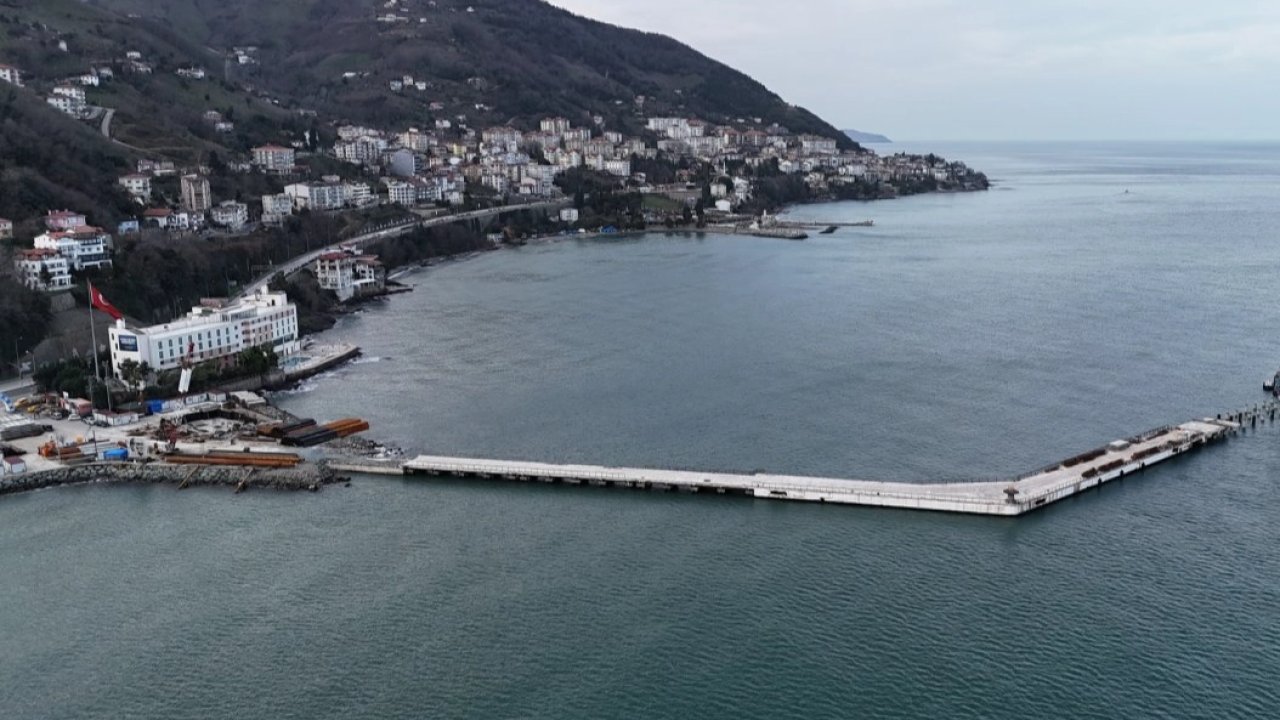 Ordu'da 'Atatürk Rıhtımı' yenileniyor