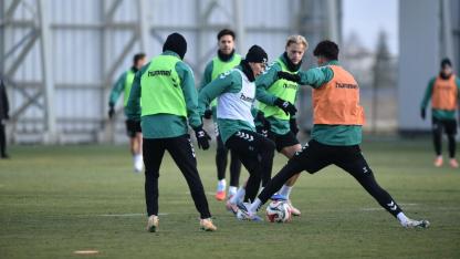 Konyaspor hazırlıklarını sürdürüyor