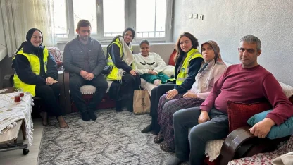 Sakarya Taraklı ’da gönüllere dokunan ziyaret