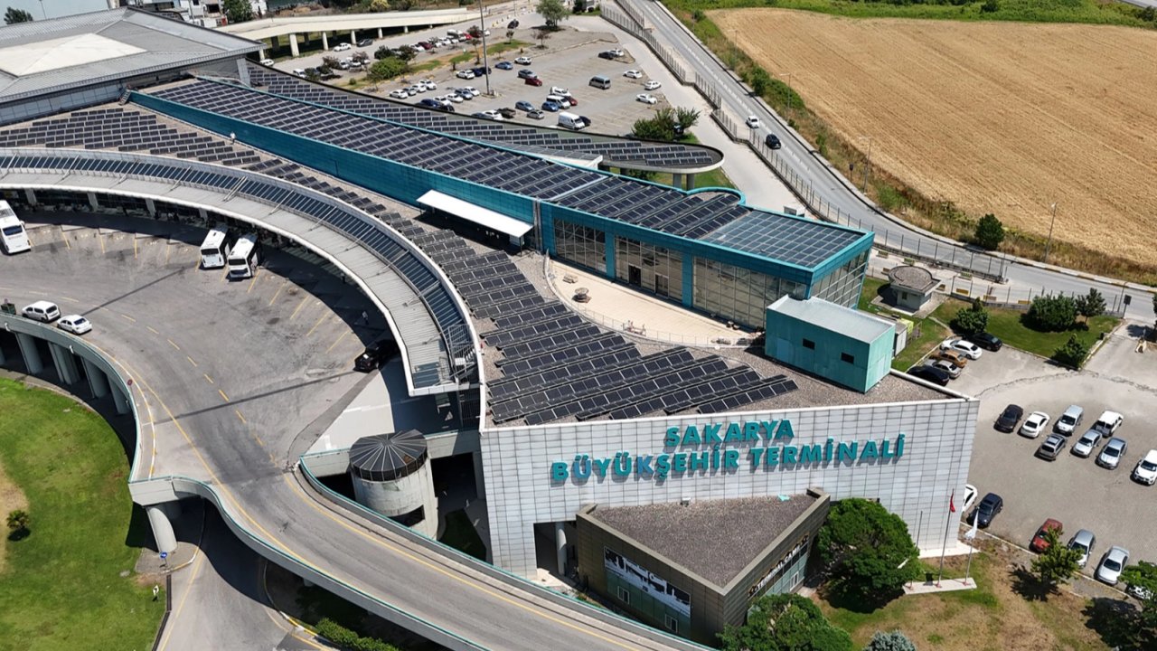 Sakarya'dan sürdürülebilirlik hamlesi... Terminal GES binalarına hizmet üretiyor