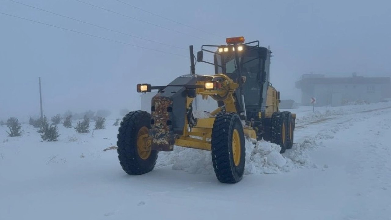 Şanlıurfa'da karla rekor mücadele