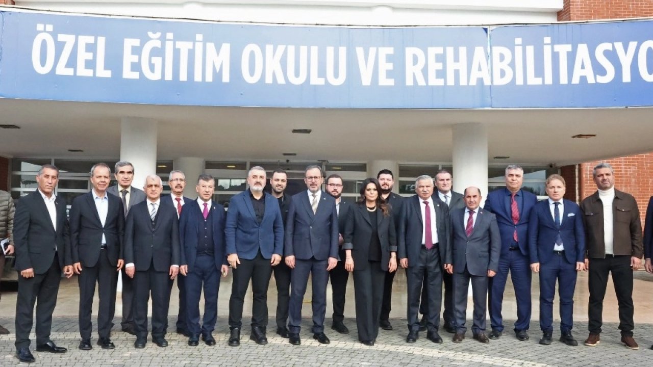 TBMM Komisyonu'ndan Antalya’da Özel Eğitim Merkezine ziyaret