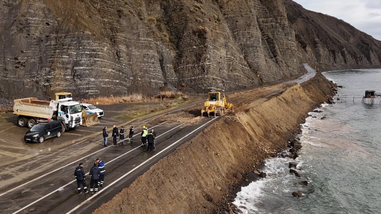 Tekirdağ'da heyelan önlemi