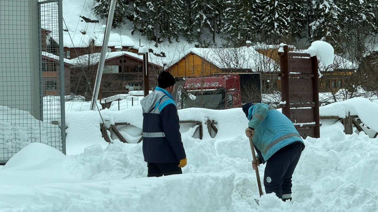 Trabzon Uzungöl Kış Festivali için ekipler seferber oldu
