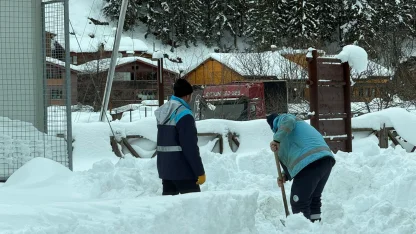 Trabzon Uzungöl Kış Festivali için ekipler seferber oldu