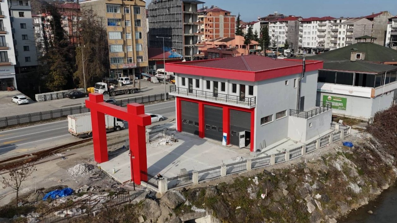 Trabzon’da iki yeni itfaiye binaları tamamlandı