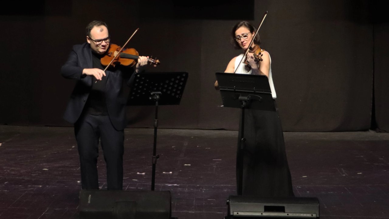 Türk ve İtalyan sanatçıdan Maltepeli müzikseverlere keman konseri