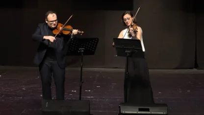 Türk ve İtalyan sanatçıdan Maltepeli müzikseverlere keman konseri