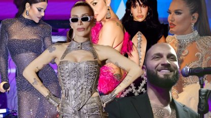 Ünlü isimler yeni yılı sahne ışıkları altında karşıladı