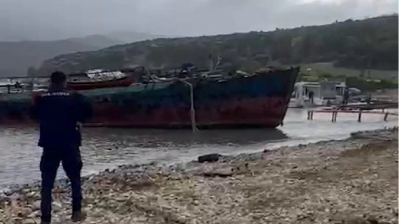 Urla sahilinde izinsiz gemi sökümüne 2 milyon TL ceza