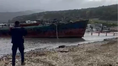 Urla sahilinde izinsiz gemi sökümüne 2 milyon TL ceza