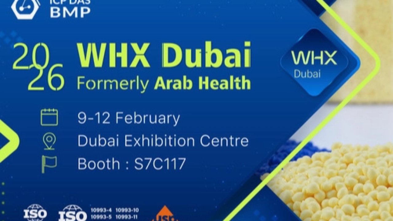 WHX Dubai 2026'da ICP DAS-BMP düşük migrasyonlu ve düşük sürtünmeli TPU'yu öne çıkarıyor