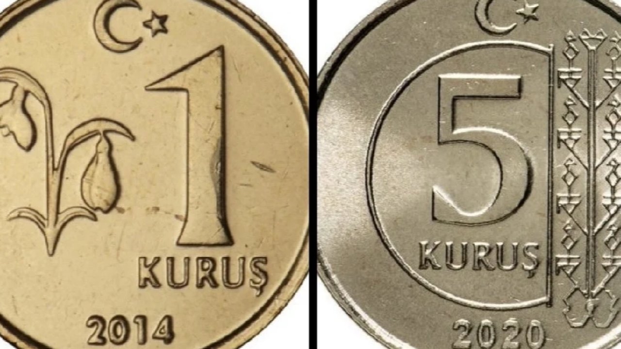 1 ve 5 kuruş basımı durduruldu mu?
