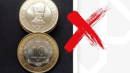 10 TL'lik madeni para uyarısı!