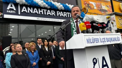 Anahtar Parti Nilüfer İlçe Başkanlığı hizmete açıldı