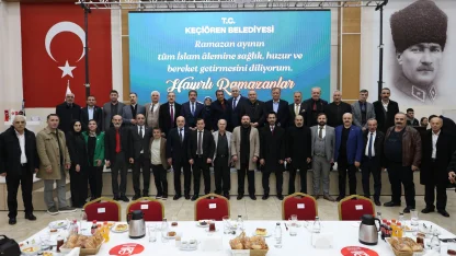 Ankara Keçiören’de Erzurumlular iftar sofrasında buluştu