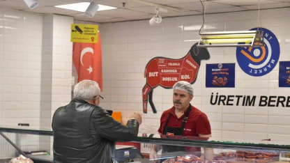 Ankara’da Ramazan ayına özel et satışına yoğun ilgi