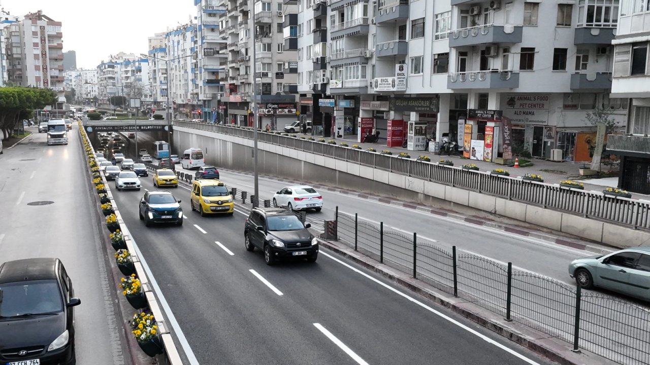 Antalya'da altı etaplı çalışmanın üçüncü etabı tamamlandı