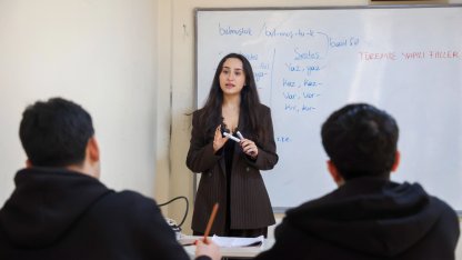 Antalya'da  gençlere eğitim desteği sürüyor