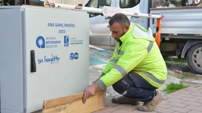 Antalya’da su kayıplarına karşı ana sayaç dönemi