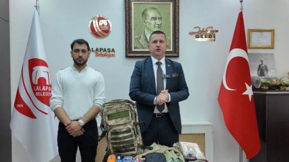 Askere gidecek gençlere “Asker Çantası” desteği