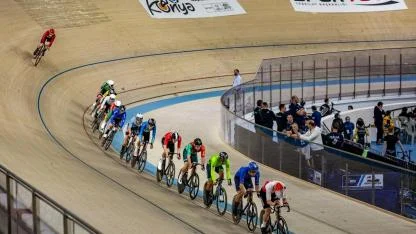 Avrupa Pist Bisikleti Şampiyonası’nda ilk seans sona erdi