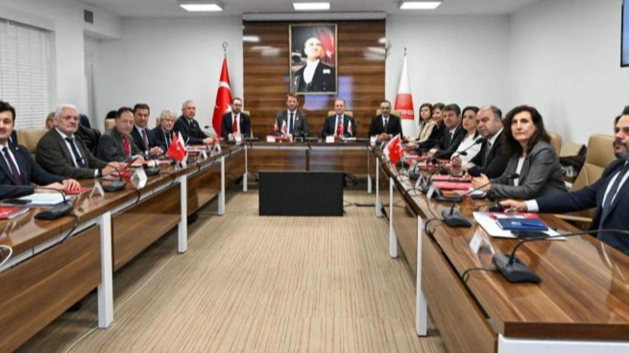 Başkan Seçer Avrupalı Başkanları ağırladı