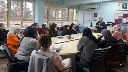 Batman Kozluk’ta öğretmenlere kanser farkındalık eğitimi