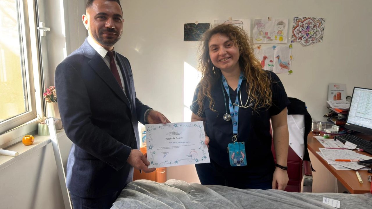 Batman Kozluk'ta uzman doktora hasta memnuniyeti teşekkürü