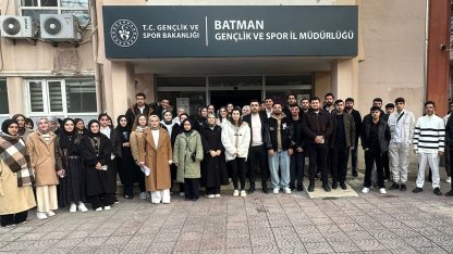 Batman Sasonlu gençler Başkent'e uğurlandı