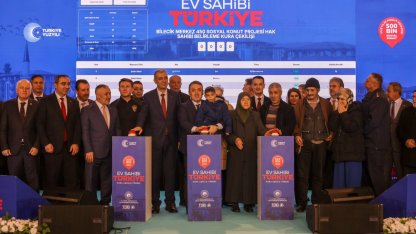 Bilecik'te bin 419 sosyal konut için kura heyecanı