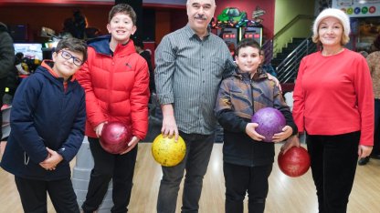Bilgievleri ve Saygınlar bowling pistinde buluştu