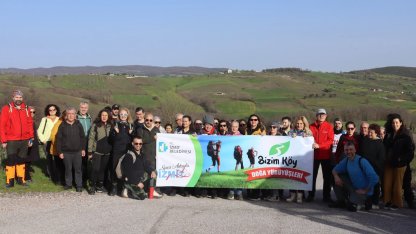 Bizim Köy Doğa Yürüyüşü bu ay Nebihoca’da gerçekleştirildi