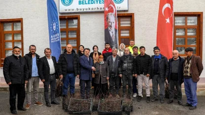 Bursa Büyükşehir’den üreticiye fidan ve tohum desteği