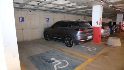 Bursa İnegöl'de engelli otoparklarda sesli uyarı sistemi
