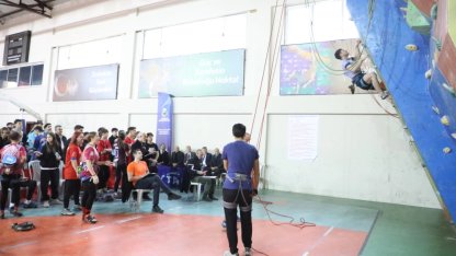 Bursa İnegöl'de 'Spor Tırmanış' heyecanı