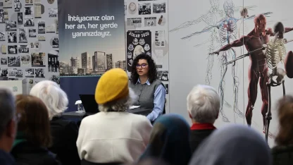 Bursa Nilüfer'de osteoporoz ve beslenme söyleşisi